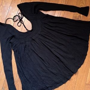 NWT Free People It’s Always You Shirt Long Sleeve size small